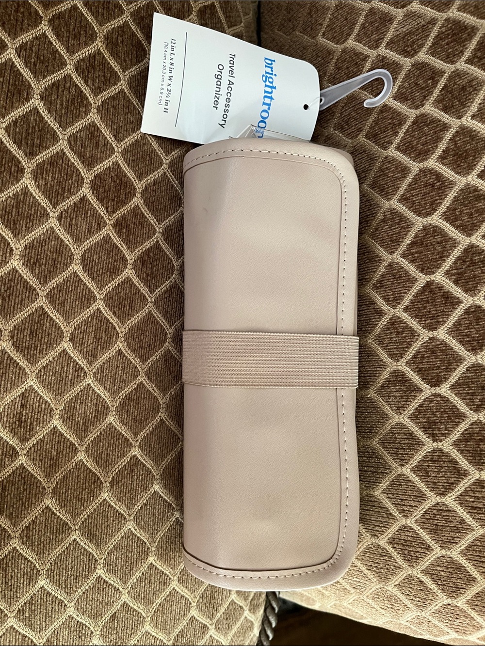 brightroom Beige Travel Accessory Organizer